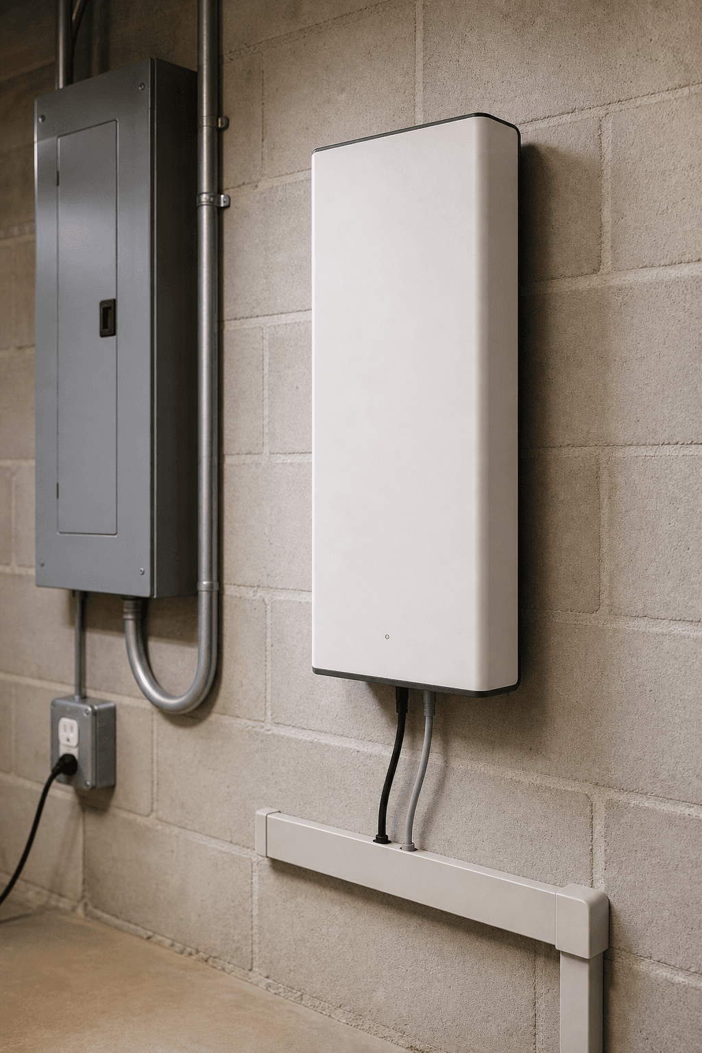 Sovereign Base wall-mounted local AI appliance
